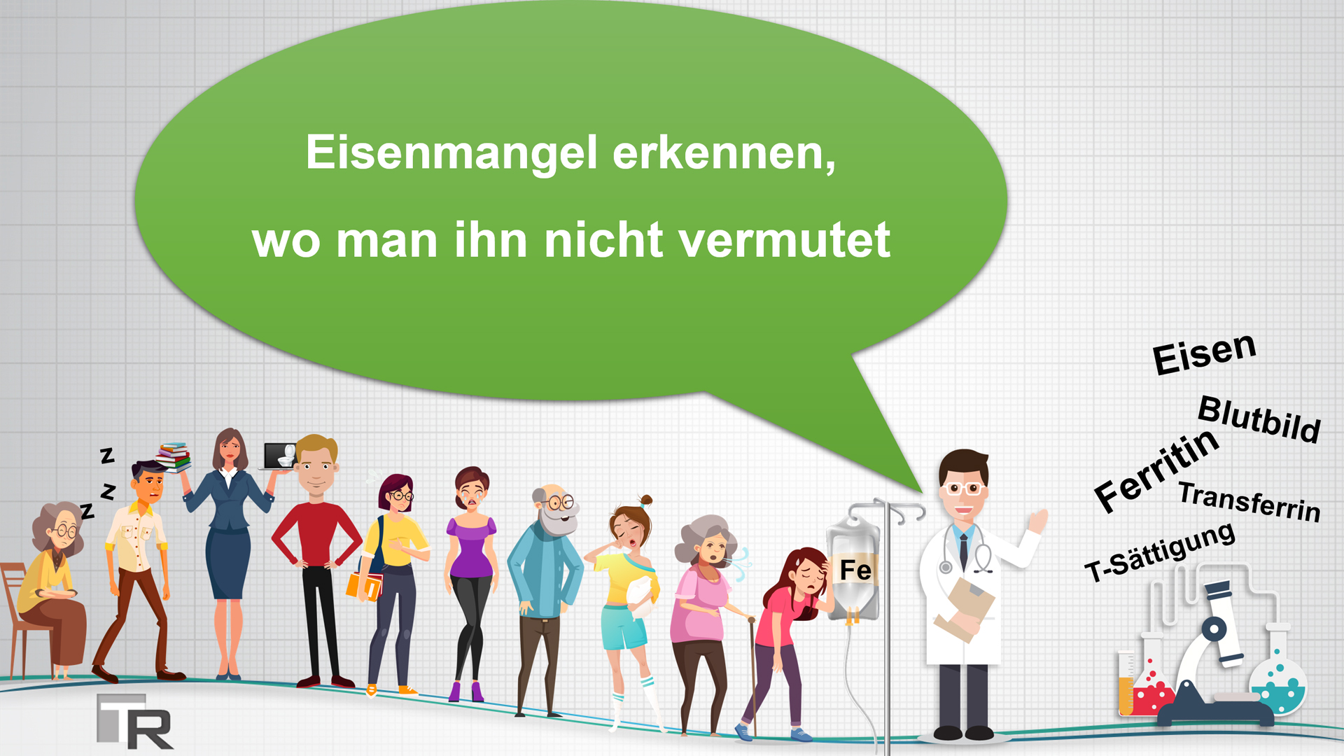 Handout: Eisenmangel erkennen, wo man ihn nicht vermutet